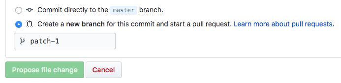 Create a new branch for this commit and start a pull request.